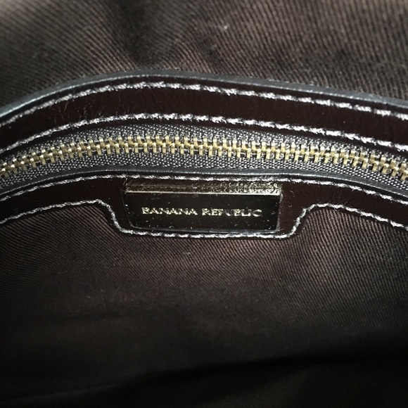 Banana Republic camel print leather clutch - Picture 7 of 8